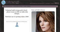 Desktop Screenshot of enduringyouth.net